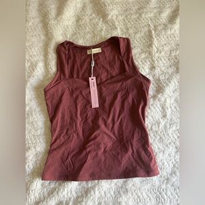 Women's Sleeveless Top - Dusty Rose